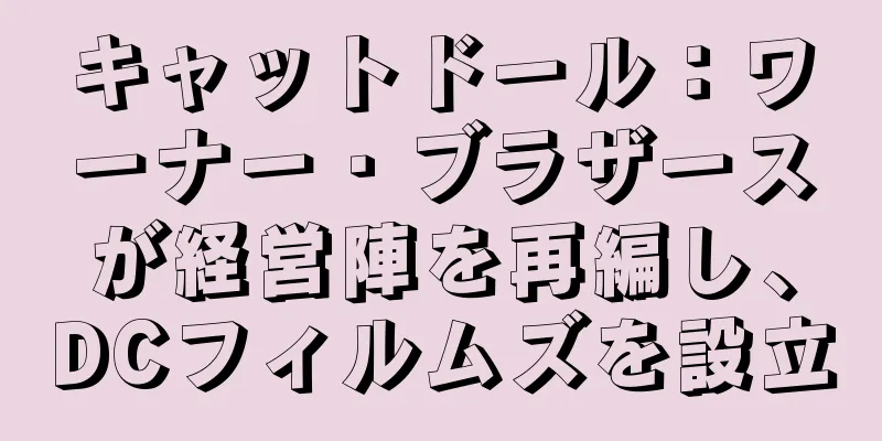 キャットドール：ワーナー・ブラザースが経営陣を再編し、DCフィルムズを設立
