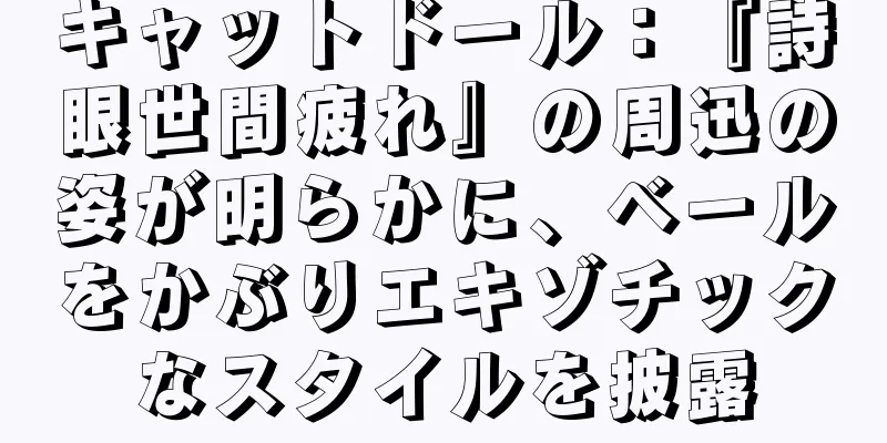 キャットドール：『詩眼世間疲れ』の周迅の姿が明らかに、ベールをかぶりエキゾチックなスタイルを披露