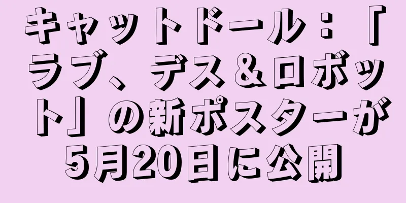 キャットドール：「ラブ、デス＆ロボット」の新ポスターが5月20日に公開