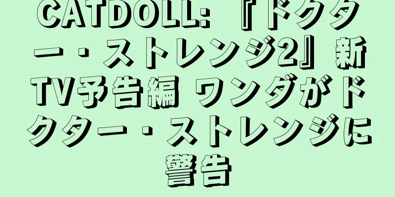 CATDOLL: 『ドクター・ストレンジ2』新TV予告編 ワンダがドクター・ストレンジに警告