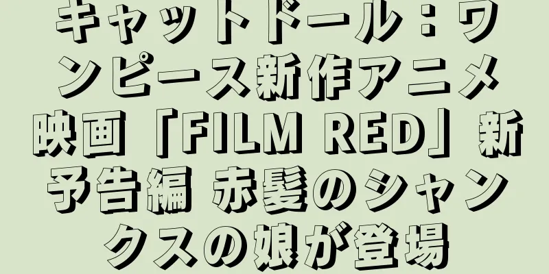 キャットドール：ワンピース新作アニメ映画「FILM RED」新予告編 赤髪のシャンクスの娘が登場