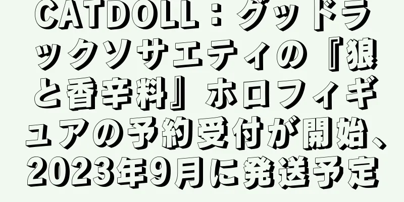 CATDOLL：グッドラックソサエティの『狼と香辛料』ホロフィギュアの予約受付が開始、2023年9月に発送予定