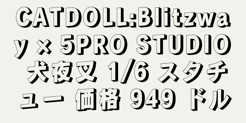CATDOLL:Blitzway × 5PRO STUDIO 犬夜叉 1/6 スタチュー 価格 949 ドル