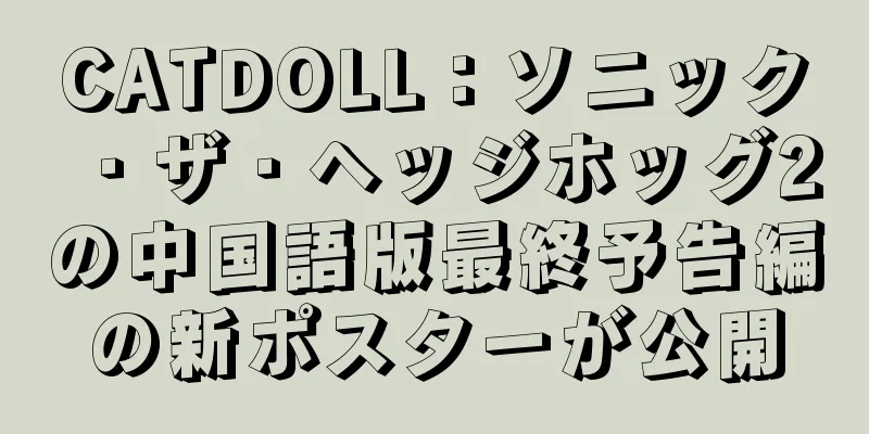 CATDOLL：ソニック・ザ・ヘッジホッグ2の中国語版最終予告編の新ポスターが公開