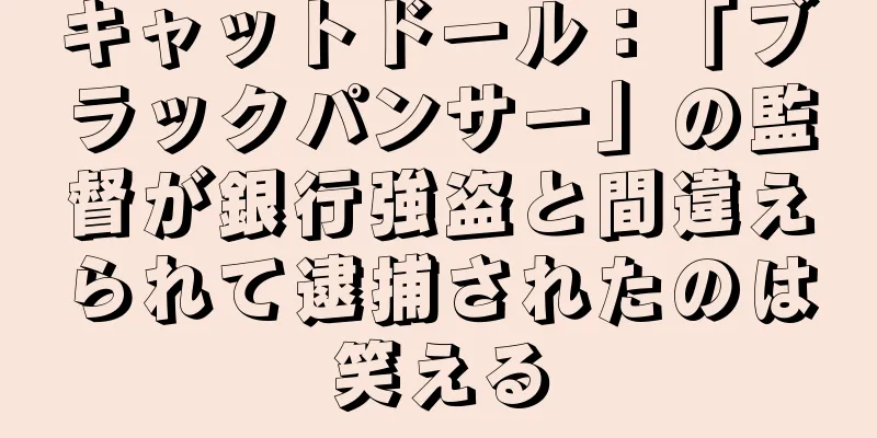 キャットドール：「ブラックパンサー」の監督が銀行強盗と間違えられて逮捕されたのは笑える