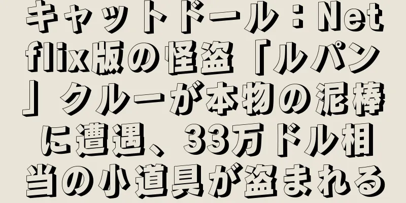 キャットドール：Netflix版の怪盗「ルパン」クルーが本物の泥棒に遭遇、33万ドル相当の小道具が盗まれる