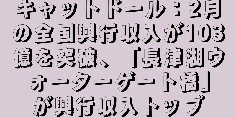 キャットドール：2月の全国興行収入が103億を突破、「長津湖ウォーターゲート橋」が興行収入トップ