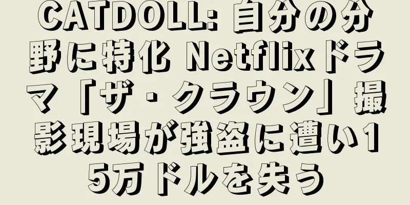 CATDOLL: 自分の分野に特化 Netflixドラマ「ザ・クラウン」撮影現場が強盗に遭い15万ドルを失う