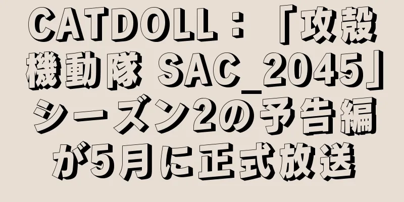CATDOLL：「攻殻機動隊 SAC_2045」シーズン2の予告編が5月に正式放送