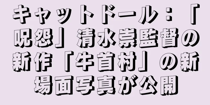 キャットドール：「呪怨」清水崇監督の新作「牛首村」の新場面写真が公開