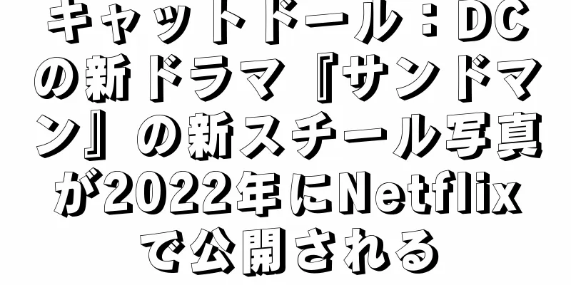 キャットドール：DCの新ドラマ『サンドマン』の新スチール写真が2022年にNetflixで公開される