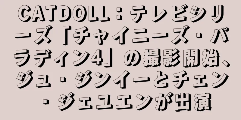 CATDOLL：テレビシリーズ「チャイニーズ・パラディン4」の撮影開始、ジュ・ジンイーとチェン・ジェユエンが出演