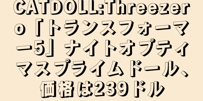 CATDOLL:Threezero「トランスフォーマー5」ナイトオプティマスプライムドール、価格は239ドル