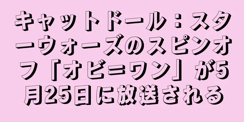 キャットドール：スターウォーズのスピンオフ「オビ＝ワン」が5月25日に放送される