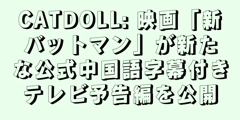 CATDOLL: 映画「新バットマン」が新たな公式中国語字幕付きテレビ予告編を公開