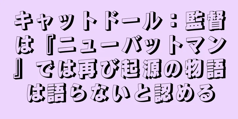 キャットドール：監督は『ニューバットマン』では再び起源の物語は語らないと認める