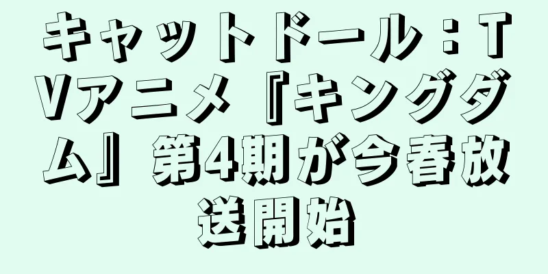 キャットドール：TVアニメ『キングダム』第4期が今春放送開始