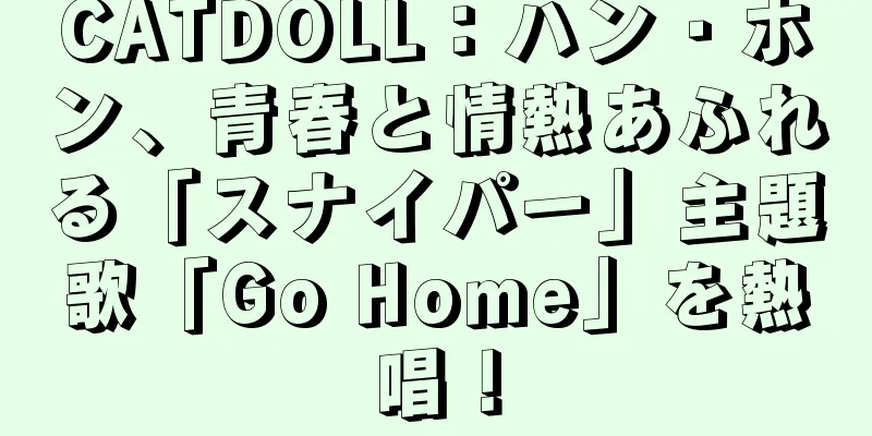 CATDOLL：ハン・ホン、青春と情熱あふれる「スナイパー」主題歌「Go Home」を熱唱！