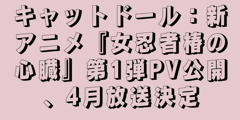 キャットドール：新アニメ『女忍者椿の心臓』第1弾PV公開、4月放送決定