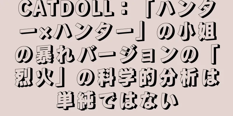 CATDOLL：「ハンター×ハンター」の小姐の暴れバージョンの「烈火」の科学的分析は単純ではない
