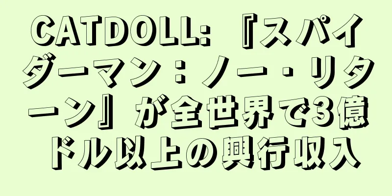 CATDOLL: 『スパイダーマン：ノー・リターン』が全世界で3億ドル以上の興行収入