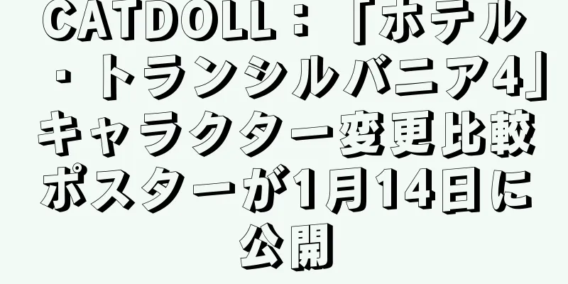 CATDOLL：「ホテル・トランシルバニア4」キャラクター変更比較ポスターが1月14日に公開