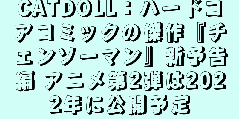 CATDOLL：ハードコアコミックの傑作『チェンソーマン』新予告編 アニメ第2弾は2022年に公開予定