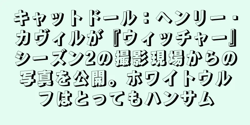 キャットドール：ヘンリー・カヴィルが『ウィッチャー』シーズン2の撮影現場からの写真を公開。ホワイトウルフはとってもハンサム