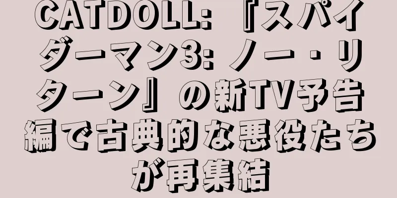 CATDOLL: 『スパイダーマン3: ノー・リターン』の新TV予告編で古典的な悪役たちが再集結