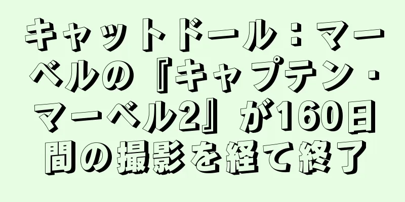 キャットドール：マーベルの『キャプテン・マーベル2』が160日間の撮影を経て終了
