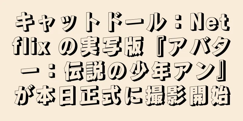 キャットドール：Netflix の実写版『アバター：伝説の少年アン』が本日正式に撮影開始