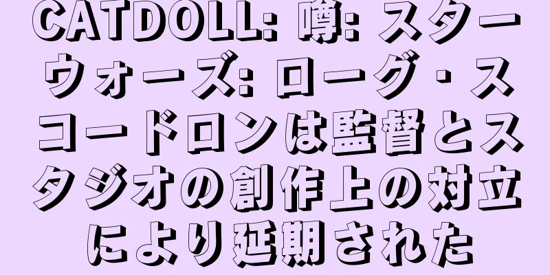 CATDOLL: 噂: スターウォーズ: ローグ・スコードロンは監督とスタジオの創作上の対立により延期された