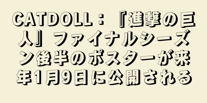 CATDOLL：『進撃の巨人』ファイナルシーズン後半のポスターが来年1月9日に公開される