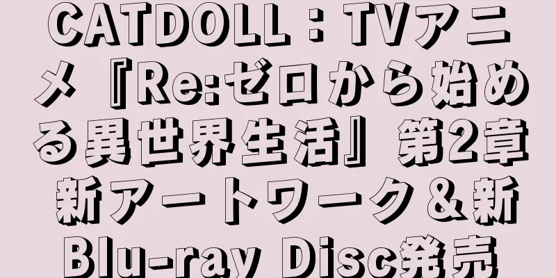 CATDOLL：TVアニメ『Re:ゼロから始める異世界生活』第2章 新アートワーク＆新Blu-ray Disc発売