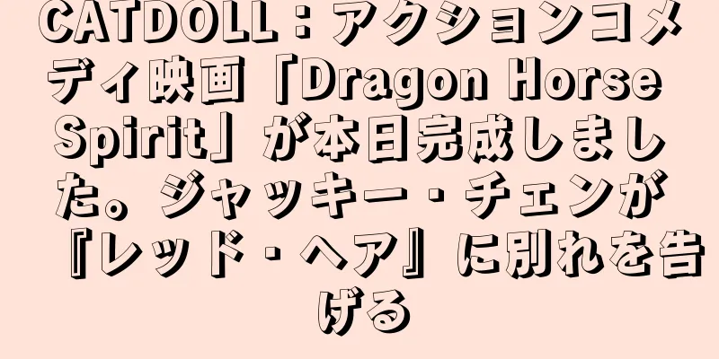CATDOLL：アクションコメディ映画「Dragon Horse Spirit」が本日完成しました。ジャッキー・チェンが『レッド・ヘア』に別れを告げる