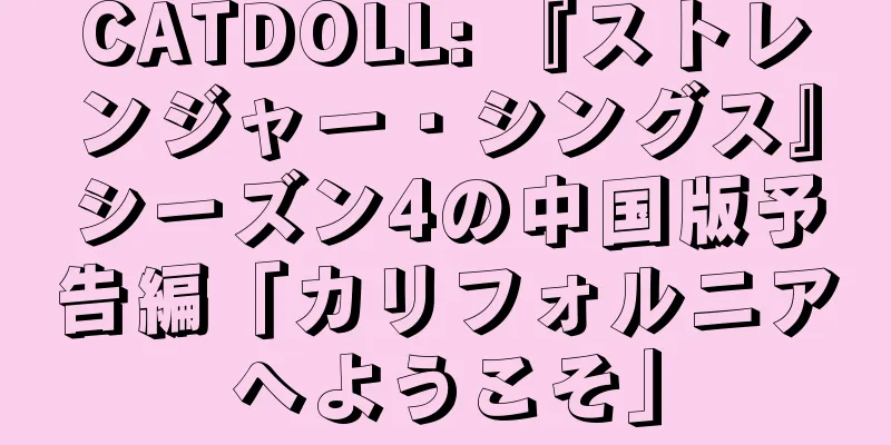 CATDOLL: 『ストレンジャー・シングス』シーズン4の中国版予告編「カリフォルニアへようこそ」