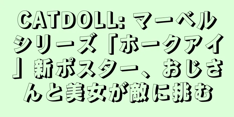 CATDOLL: マーベルシリーズ「ホークアイ」新ポスター、おじさんと美女が敵に挑む