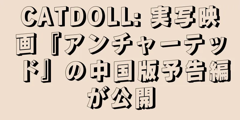 CATDOLL: 実写映画『アンチャーテッド』の中国版予告編が公開