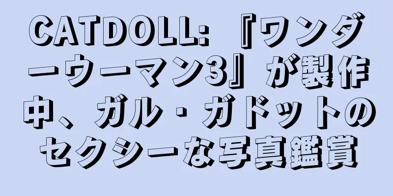 CATDOLL: 『ワンダーウーマン3』が製作中、ガル・ガドットのセクシーな写真鑑賞