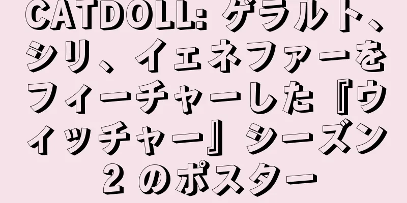 CATDOLL: ゲラルト、シリ、イェネファーをフィーチャーした『ウィッチャー』シーズン 2 のポスター