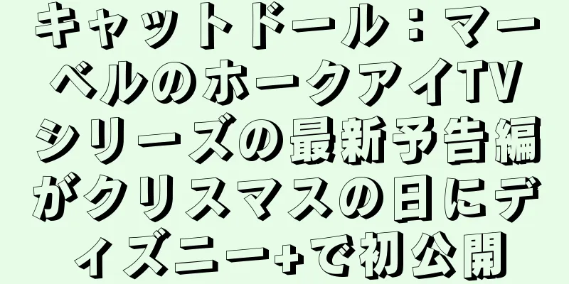 キャットドール：マーベルのホークアイTVシリーズの最新予告編がクリスマスの日にディズニー+で初公開