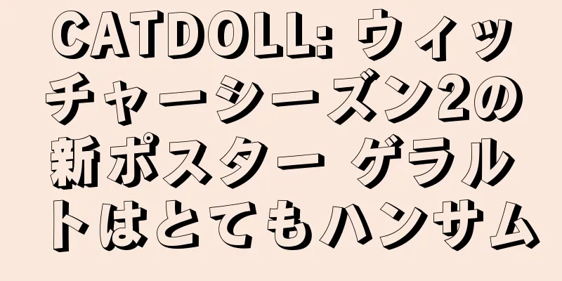 CATDOLL: ウィッチャーシーズン2の新ポスター ゲラルトはとてもハンサム