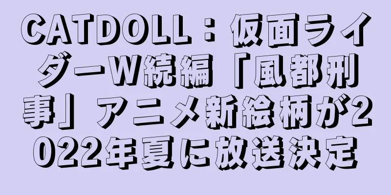 CATDOLL：仮面ライダーW続編「風都刑事」アニメ新絵柄が2022年夏に放送決定