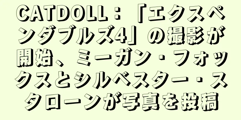 CATDOLL：「エクスペンダブルズ4」の撮影が開始、ミーガン・フォックスとシルベスター・スタローンが写真を投稿