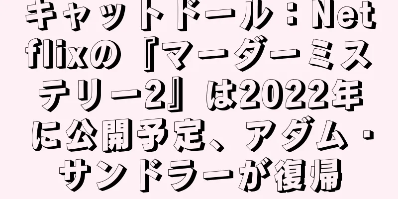 キャットドール：Netflixの『マーダーミステリー2』は2022年に公開予定、アダム・サンドラーが復帰