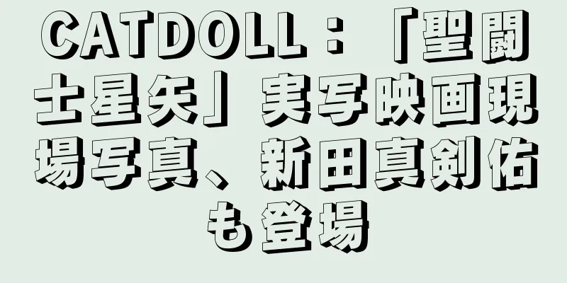 CATDOLL：「聖闘士星矢」実写映画現場写真、新田真剣佑も登場