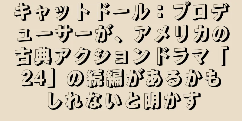 キャットドール：プロデューサーが、アメリカの古典アクションドラマ「24」の続編があるかもしれないと明かす