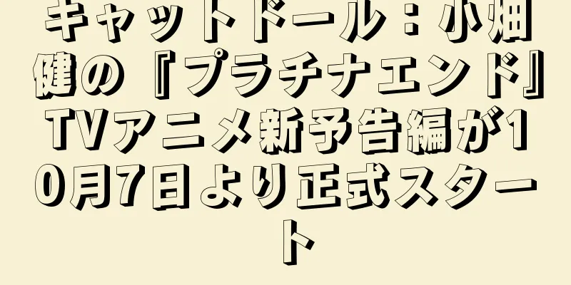 キャットドール：小畑健の『プラチナエンド』TVアニメ新予告編が10月7日より正式スタート