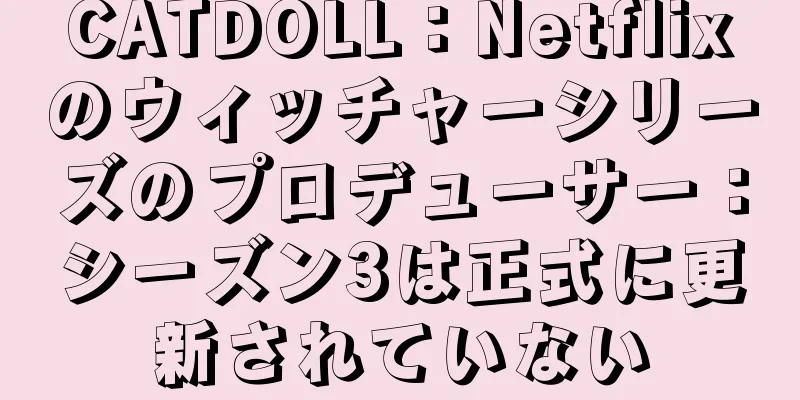CATDOLL：Netflixのウィッチャーシリーズのプロデューサー：シーズン3は正式に更新されていない