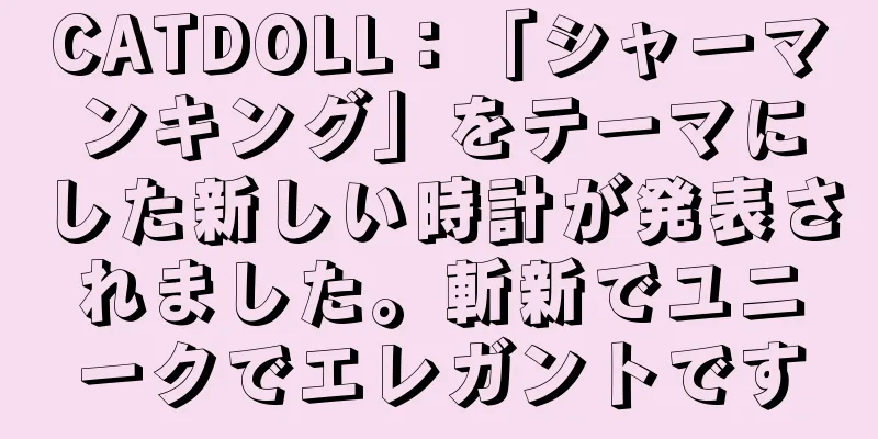 CATDOLL：「シャーマンキング」をテーマにした新しい時計が発表されました。斬新でユニークでエレガントです